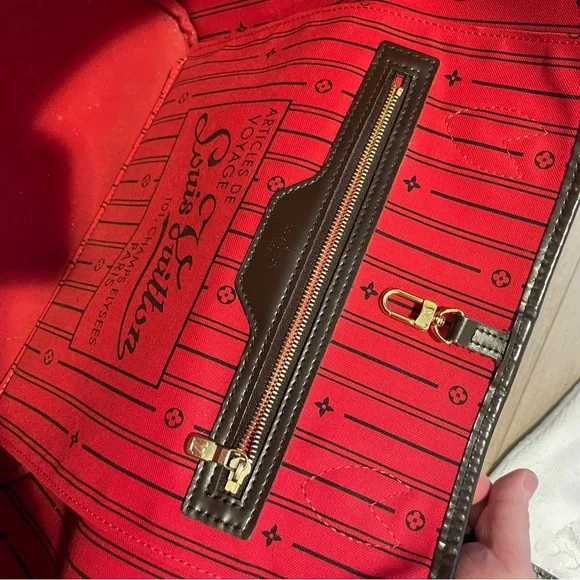 Louis Vuitton Neverfull Damier Ebene MM - Picture 14 of 16